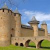 The City Of Carcassonne paint by numbers