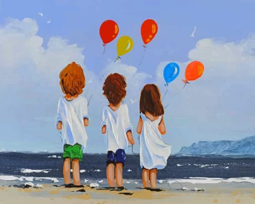 The Siblings Paint by numbers