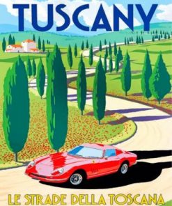 Tuscany Italy Paint by numbers
