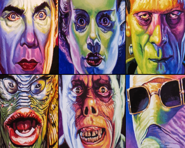 universal-monsters-paint-by-numbers