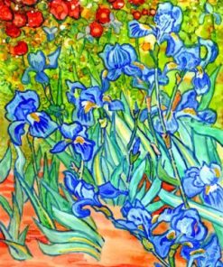Van Gogh Iries Flowers Paint by numbers