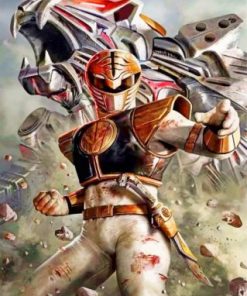 Power Ranger Paint by numbers