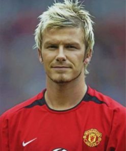 Young David Beckham Paint by numbers