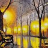 Autumn Street Vienna paint by numbers