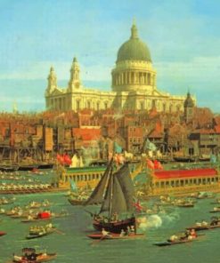 Canaletto London Paint by numbers