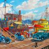 Aesthetic Harbour Paint by numbers