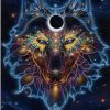 Space Wolf Paint by numbers