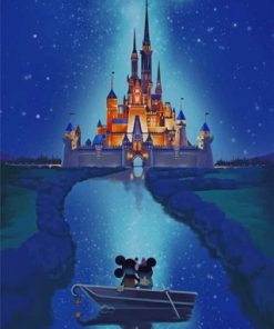 Disney Castle Paint by numbers