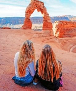Friends In Arches National Park Paint by numbers