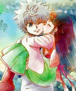 Killua Zoldyck And Alluka Zoldyck Paint by numbers