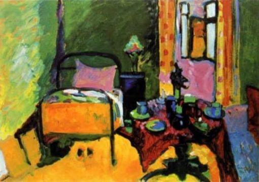 Bedroom By Wassily Kandinsky Paint by numbers