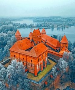 Lithuania Castle Paint by numbers