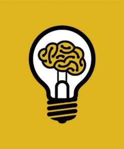 Light Bulb Illustration Paint by numbers