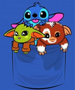 Team Kawaii Paint by numbers