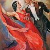 Vintage Dancers Art Paint by numbers