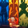 Aang Avatar The Last Airbender Paint by numbers