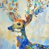Abstract Deer Paint by numbers