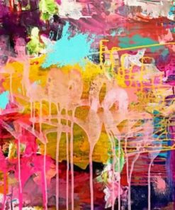Abstract Expressionism Art Paint by numbers
