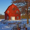 Aesthetic Barn Paint by numbers