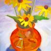Aesthetic Black Eyed Susan Paint by numbers