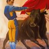 Aesthetic Bullfighter Paint by numbers