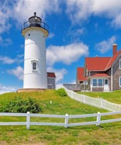 Cape Cod Landscape Paint by numbers