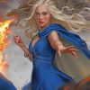 Aesthetic Daenerys Targaryen Paint by numbers
