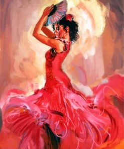Aesthetic Dancer Paint by numbers