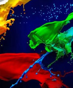 Aesthetic Fallen Colors Paint by numbers
