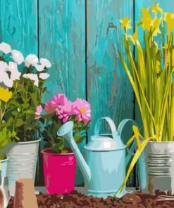 Aesthetic Flowers Paint by numbers