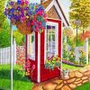 Aesthetic Garden Paint by numbers