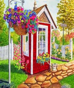 Aesthetic Garden Paint by numbers