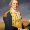 Aesthetic George Washington Paint by numbers