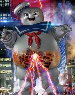 Aesthetic Ghostbusters Paint by numbers