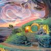 Aesthetic Hobbit House Paint by numbers