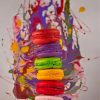 Aesthetic Colorful Macaroons Paint by numbers