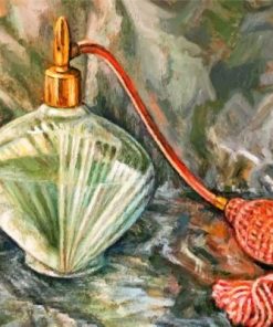 Aesthetic Perfume Bottle Paint by numbers
