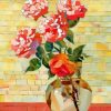 Aesthetic Vase Of Flowers Paint by numbers