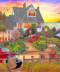 Aesthetic Villa Paint by numbers