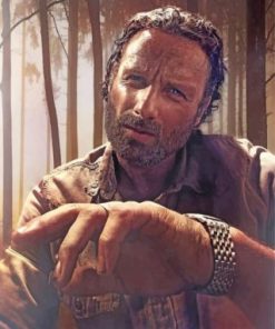 Aesthetic Walking Dead Paint by numbers