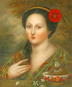 Aesthetic Woman Paint by numbers