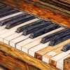 Aesthetic Old Piano Paint by numbers