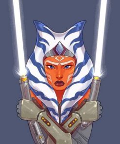 Ahsoka Tano Paint by numbers