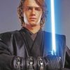 Anakin Skywalker Star Wars Paint by numbers