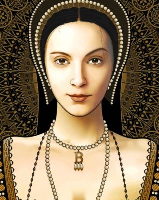 Anne Boleyn Paint by numbers