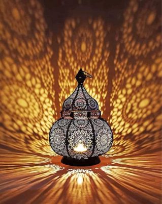 Arabic Lanterns Paint by numbers