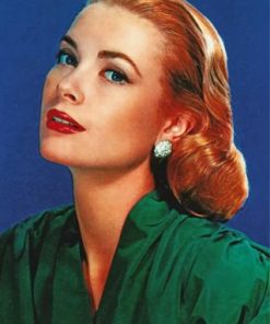 The Beautiful Grace Kelly paint by numbers