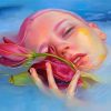 Beautiful Ophelia In The Water Paint by numbers