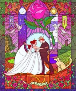 Beauty And The Beast Paint by numbers