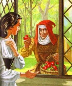 Beauty And The Witch Paint by numbers